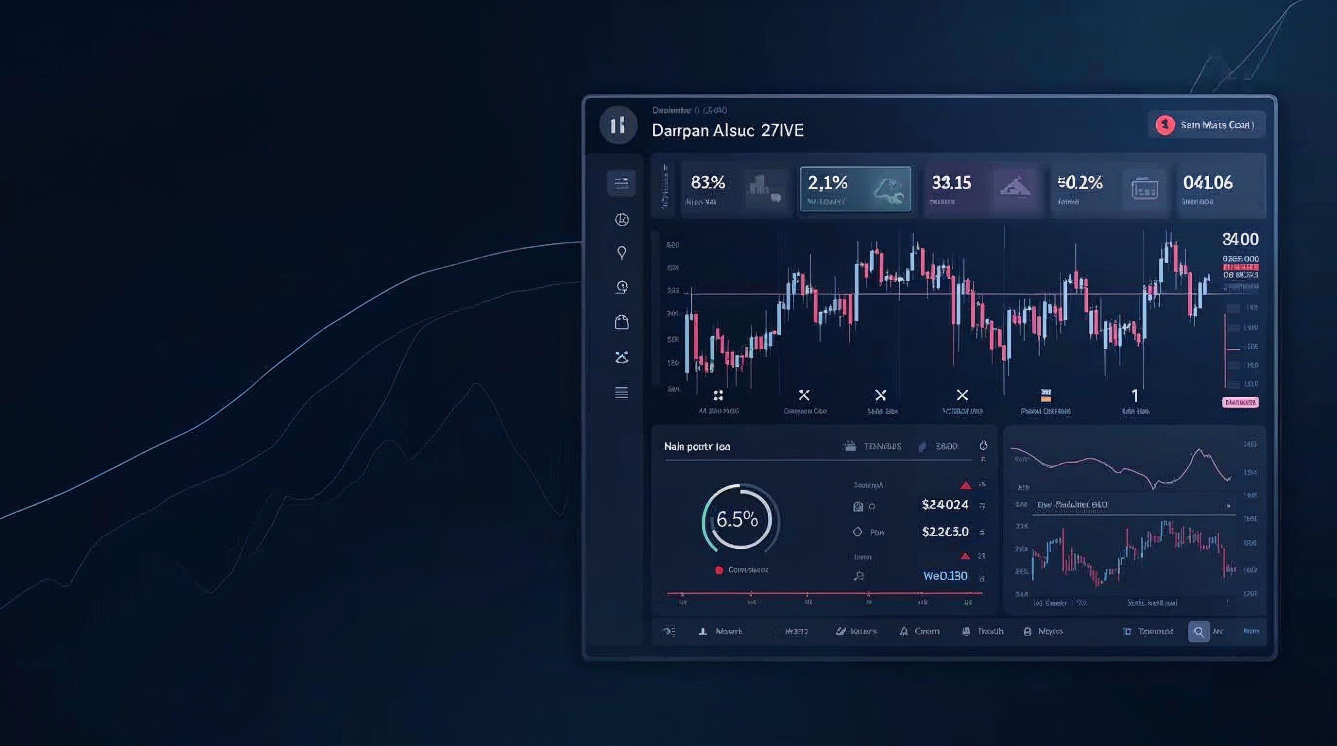 داشبورد ژورنال معاملاتی